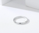 Timeless 2mm Silver Wedding Band – Elegant Everyday 925 Sterling Silver