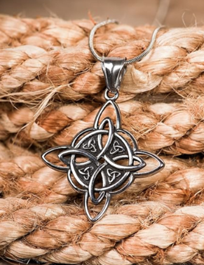 Stainless Steel Celtic Knot Necklace