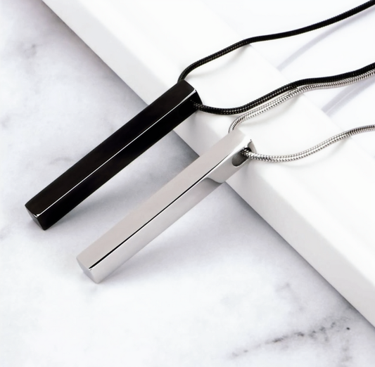 Set Of 2 Stainless Steel Necklaces