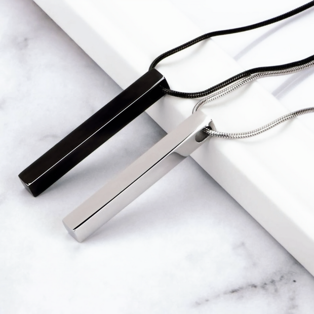22" Stainless Steel Layered Necklace Set – Set of 2 Minimalist Chains