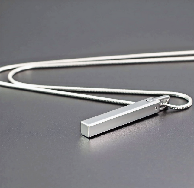 Set Of 2 Stainless Steel Necklaces