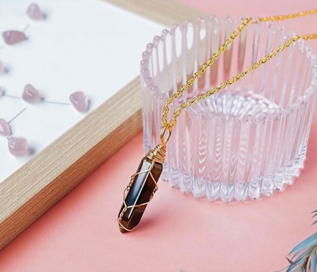 Reiki Quarts Crystal Necklace