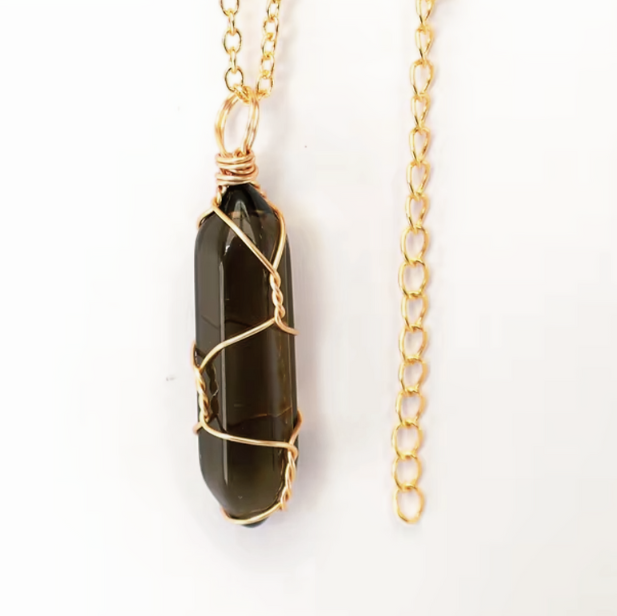 Reiki Quarts Crystal Necklace