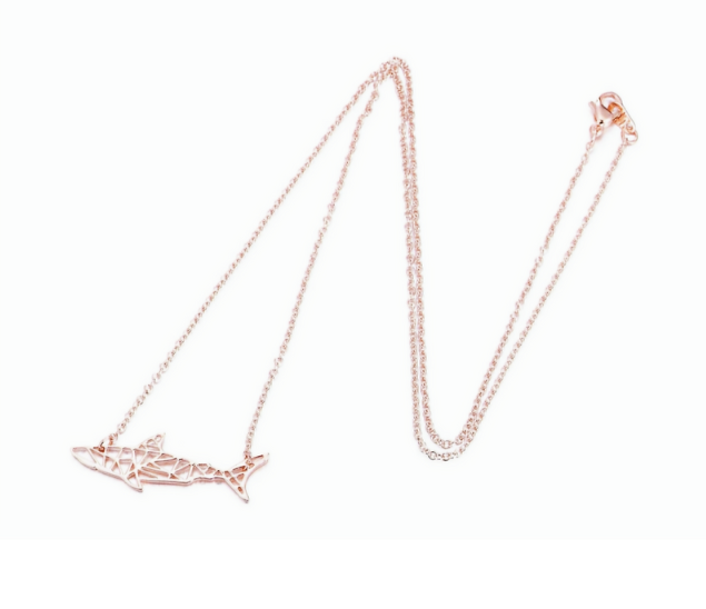 Stainless Steel "Shark" Necklace