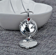 Mystical Vervain Charm – 17-Inch Stainless Steel Necklace