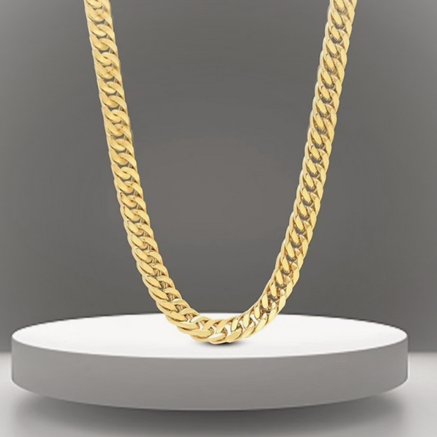 18" Bold 1 cm Stainless Steel Chain – Chunky Statement Necklace