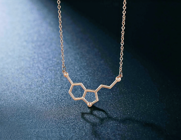 Molecule Pendant Necklace