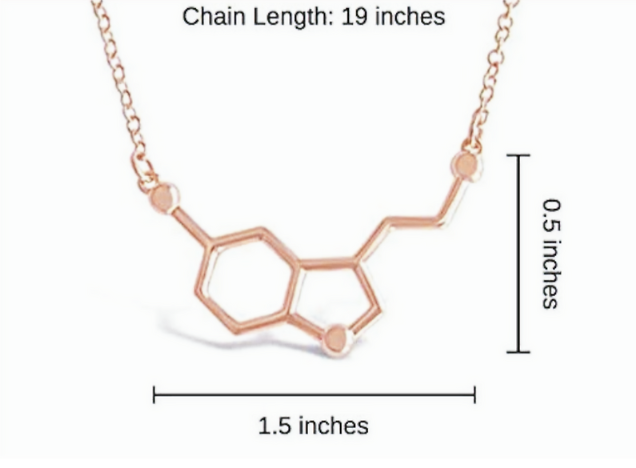 Molecule Pendant Necklace