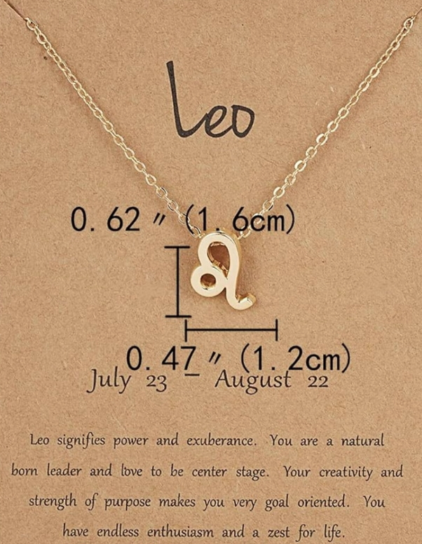"Leo" Pendant Necklace