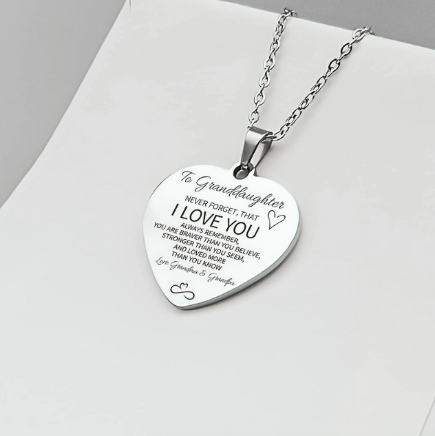 "Granddaught" Pendant Necklace