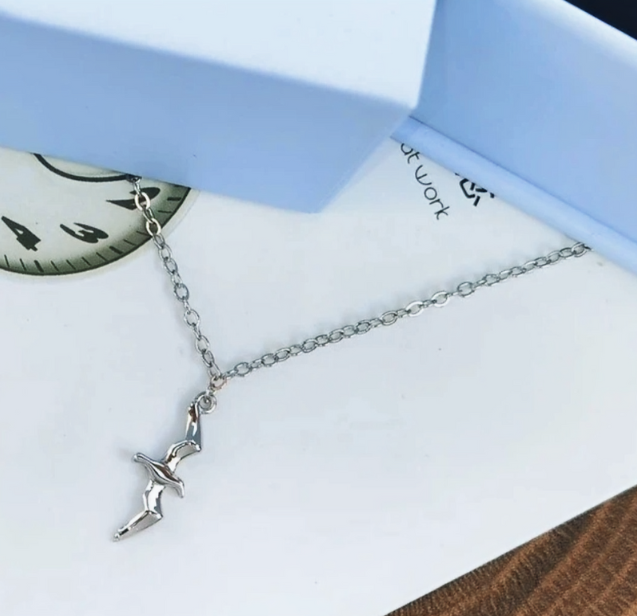 Sea Inspired Seagull Necklace