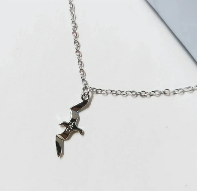 Sea Inspired Seagull Necklace
