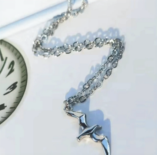 Sea Inspired Seagull Necklace