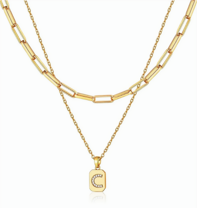 18K Gold Plated Stainless Steel Necklace