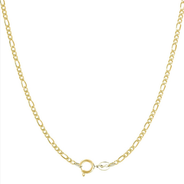Durable 18-Inch Stainless Steel Chain – Versatile Gold-Tone Necklace