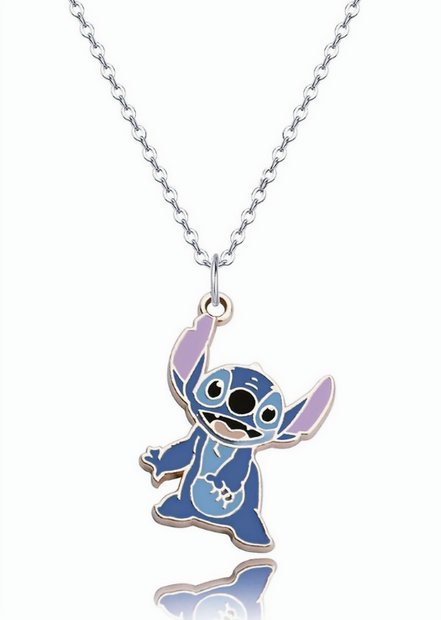 25.5" Stitch Ohana Pendant Necklace – Meaningful Disney-Inspired Jewelry