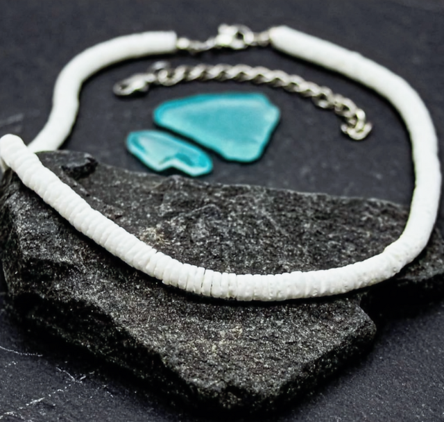 White Puka Shell Necklace