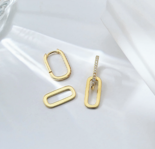 Convertible Link Earrings