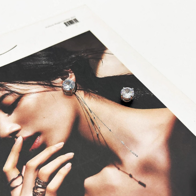Stainless Steel Magnetic Earrings