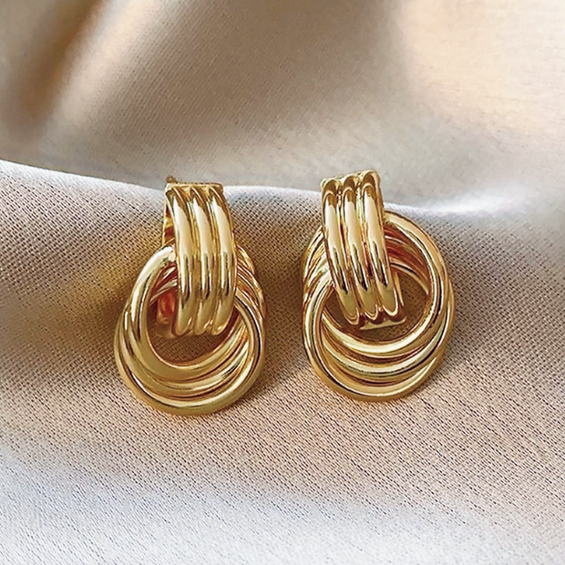 Sleek Chain Link Dangle Earrings – Refined Everyday Accessory