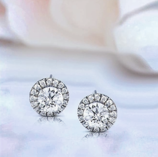 Fashion Sparkle Stud Earrings