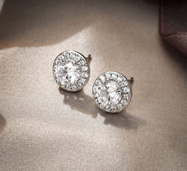 Timeless Brilliant Stud Earrings – Sophisticated Everyday Jewelry