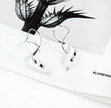 Spiral Dangle Earrings – Modern Minimalist Stainless Steel Jewelry