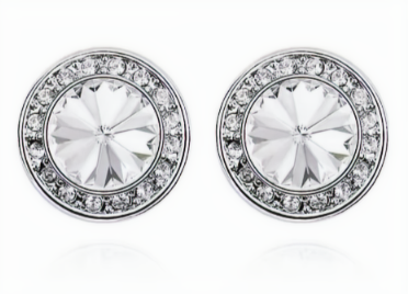 Classic Sparkle Stud Earrings – Brilliant Cubic Zirconia Minimalist Jewelry