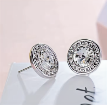 Classic Sparkle Stud Earrings – Brilliant Cubic Zirconia Minimalist Jewelry