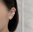 Elegant 925 Sterling Silver Ear Cuff Set (4 Pieces)