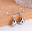 Elegant Waterdrop Tear Drop Dangle Earrings - 925 Sterling Silver