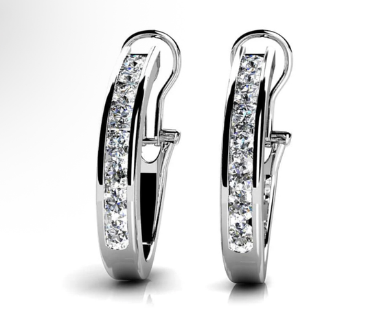 Earrings Hoop Earrings J-hoops