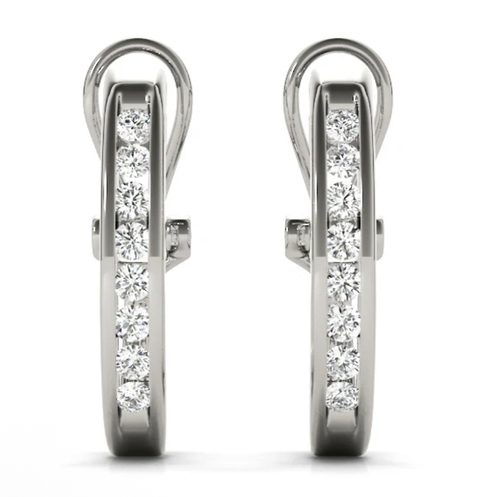 Earrings Hoop Earrings J-hoops