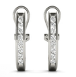 Classic 1.5 cm J-Hoop Earrings in 925 Sterling Silver