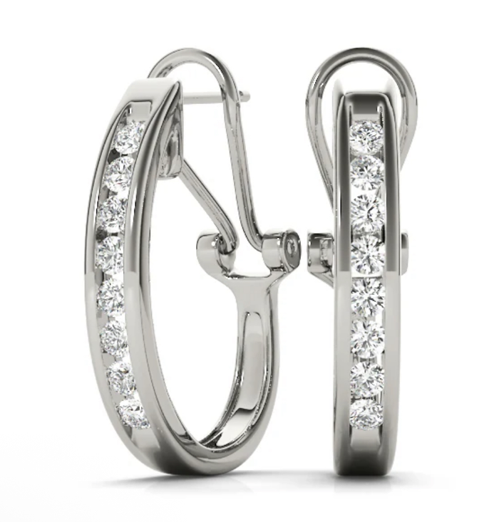 Earrings Hoop Earrings J-hoops