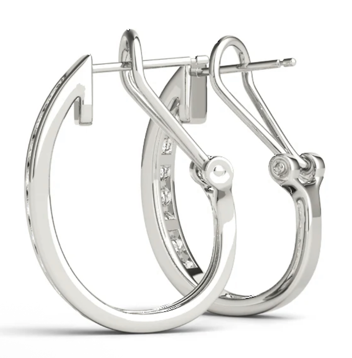 Earrings Hoop Earrings J-hoops