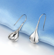 Elegant Teardrop & Waterdrop 925 Sterling Silver Earrings