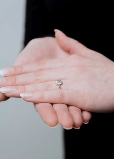 Engagement Silver Ring 1.5 mm
