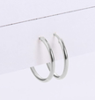 Minimalist 10mm Sterling Silver Huggie Hoop Earrings for Women