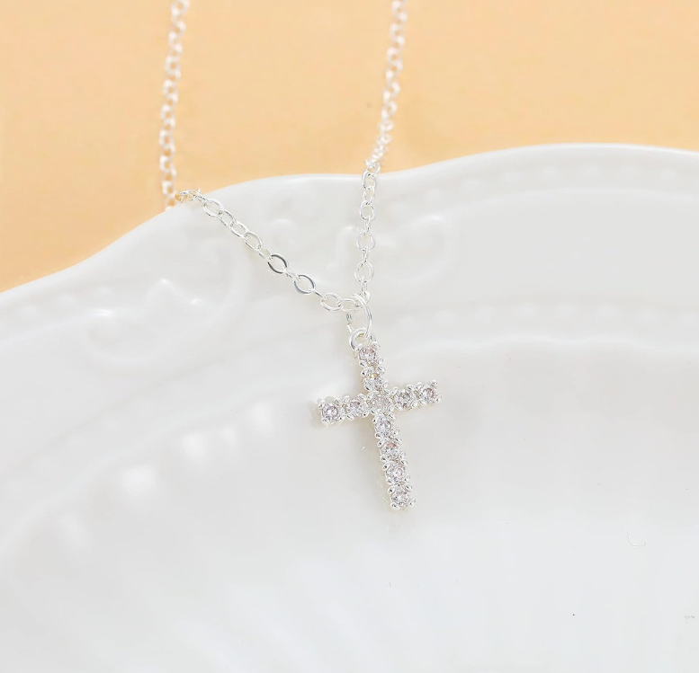 14K Gold Plated Cross Necklace
