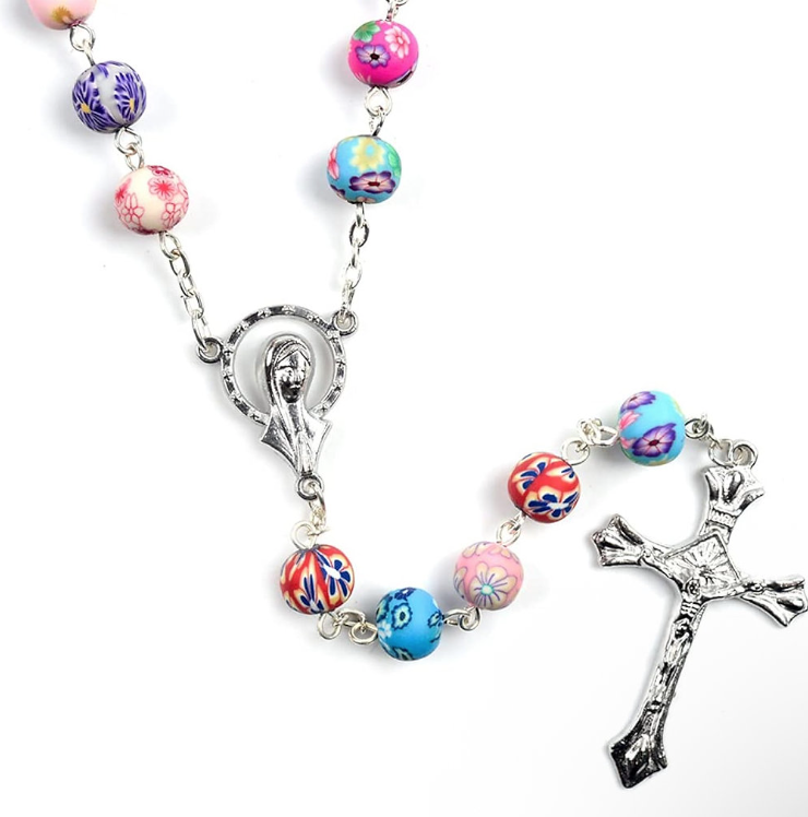 Religious Rosary Necklace
