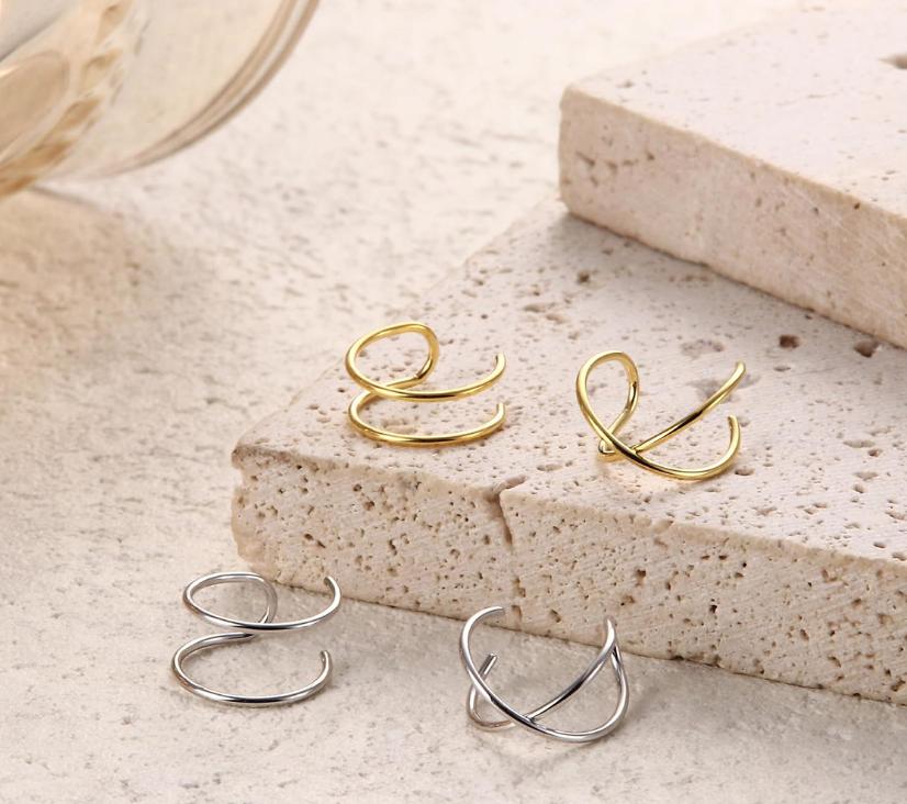 Adjustable Non Pearcing Cuff Earrings