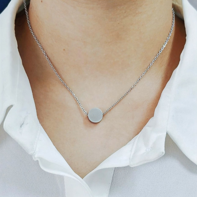 Stainless Steel Dot Necklace