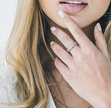 6mm Silver Frosted Fidget Ring – Stainless Steel Spinner Band