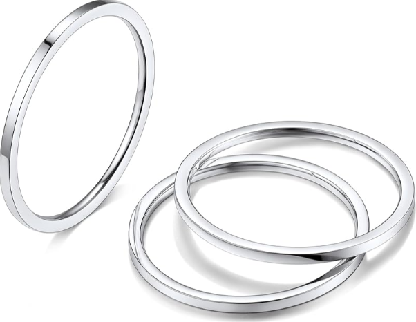 Stainless Steel Wedding Ring 2 mm