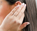 Classic 1mm Ultra-Thin Silver-Tone Stainless Steel Wedding Band