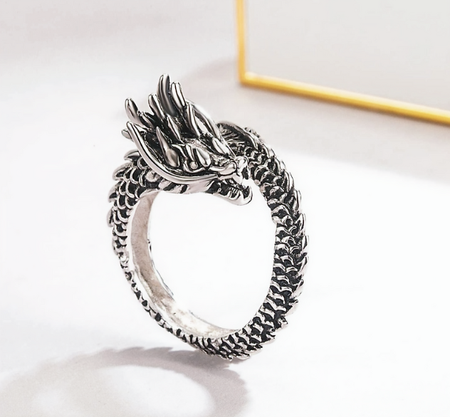 Gothic Dragon Ring