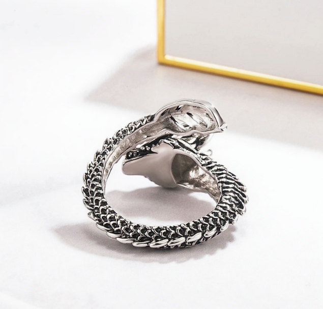 Gothic Dragon Ring