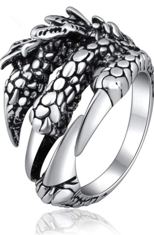 Dragon Claw Resizable Ring