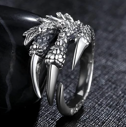 Dragon Claw Resizable Ring